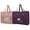 pink and deep purple, variant on For Spirit Airlines Personal Item Bag 18x14x8 Foldable Travel Duffel Bag Tote Carry on Luggage Duffle Overnight for Women and Men