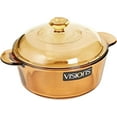 thumbnail image 2 of Visions 0.8 Litre Pyroceram Glass Versa Pot with Glass and Plastic Covers, Amber, 2 of 4