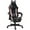 Black, variant on HOMCOM Cute Gaming Chair, Reclining Gamer Chair with Footrest, Pink