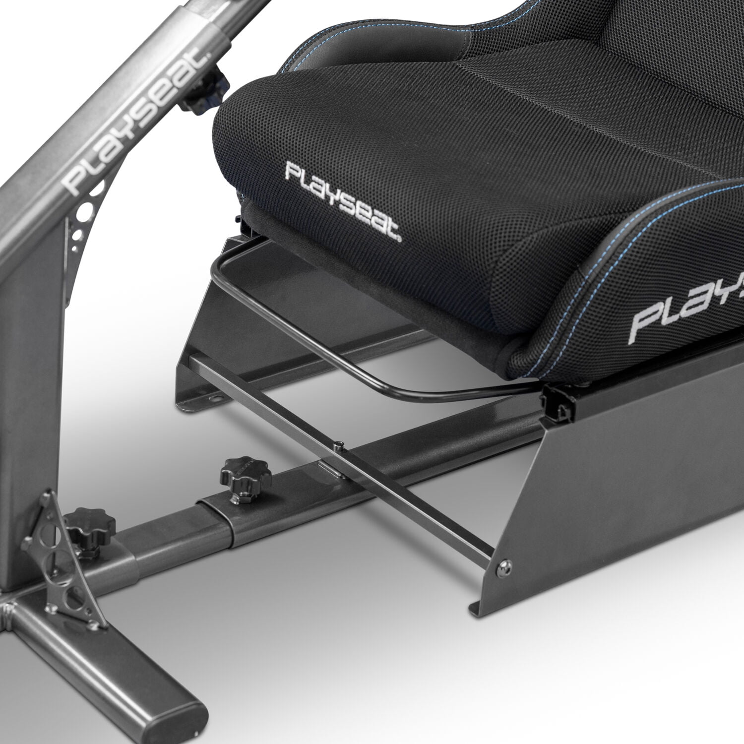 Playseat® Seat Slider with Double-Locking Mechanism, Stainless Steel