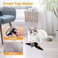 thumbnail image 2 of Intelligent Flapping Bat Cat Toys Hanging Interactive Cat Toys with 3 Modes USB Rechargeable Kitty Play Chase Toy Automatic Beating Wings Cat Toys with Sound for Indoor Cats Self Play, 2 of 7