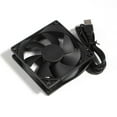 thumbnail image 2 of Original 9cm 90mm Fan 9025 DC5V USB Plug Quiet Router TV Box Cooling Fan, 2 of 9