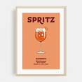thumbnail image 2 of Spritz - Veneto Italy Illustration Cocktail Typography Kitchen Decor Vintage Poster Modern Art Pop Art Bar Unframed Wall Art Print 12 x 18 inches, 2 of 60