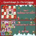 thumbnail image 2 of Rompecabezas de Navidad con calendario de adviento para niños, puzle de Cuenta regresiva con 24 cajas, regalo de decoración navideña, 2023, 2 of 3