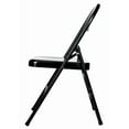 thumbnail image 4 of Black Metal Folding Chair - Sold in Sets of 4 by Chivari, 4 of 13