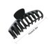 thumbnail image 4 of Worallymy Pinza para el pelo para mujer pinza para el pelo de ducha horquilla de resina para niña horquilla de baño pasador de gran tamaño negro Worallymy JD735805278, 4 of 7