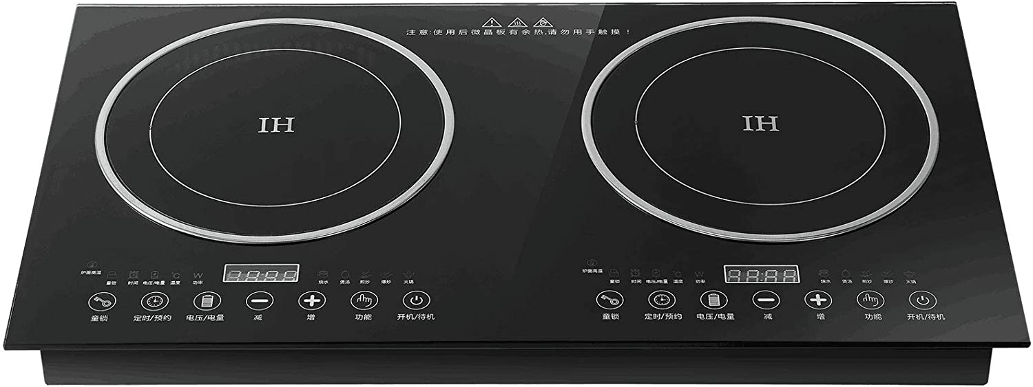 vonshef double induction hob