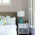thumbnail image 5 of Tempaper Flamingo Pink & Blue Tropical Peel and Stick Wallpaper, 20.5" x 16.5', 5 of 6