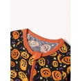 thumbnail image 4 of ATAIKU Halloween Baby Girls Boys Bamboo Viscose Footies, Pajamas with Fold-Over Mittens & Feet, 2-Way Zipper Sleeper for Baby 3-24M, 4 of 10