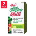 thumbnail image 2 of webber naturals Men?s Most Complete Multi - 2 x 90 vegetarian capsules, 2 of 3
