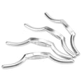 thumbnail image 5 of Garosa 2 Pcs Flagpole Cleat Hook Stainless Steel Rope Fixing Cleat Hook for Flagpole Small Boats,Flag Pole Hook,Blind Cord Cleat Hook, 5 of 8