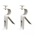 thumbnail image 1 of Soportes para barra de cortina,Soportes para barra de cortina para baño,dormitorio,Ganchos para soporte de barra de cortina,cocina,hotel,Soportes para barra de cortina de alta resistencia para, 1 of 8