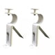thumbnail image 1 of Soportes para barra de cortina,Soportes para barra de cortina para baño,dormitorio,Ganchos para soporte de barra de cortina,cocina,hotel,Soportes para barra de cortina de alta resistencia para, 1 of 8