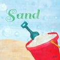 thumbnail image 3 of DeRice, Julie 12x12 Black Modern Framed Museum Art Print Titled - Beach Play IV, 3 of 5