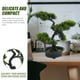 thumbnail image 5 of Pino de pino artificial adorno de bonsai plantas falsas decoración de bonsai, 5 of 7