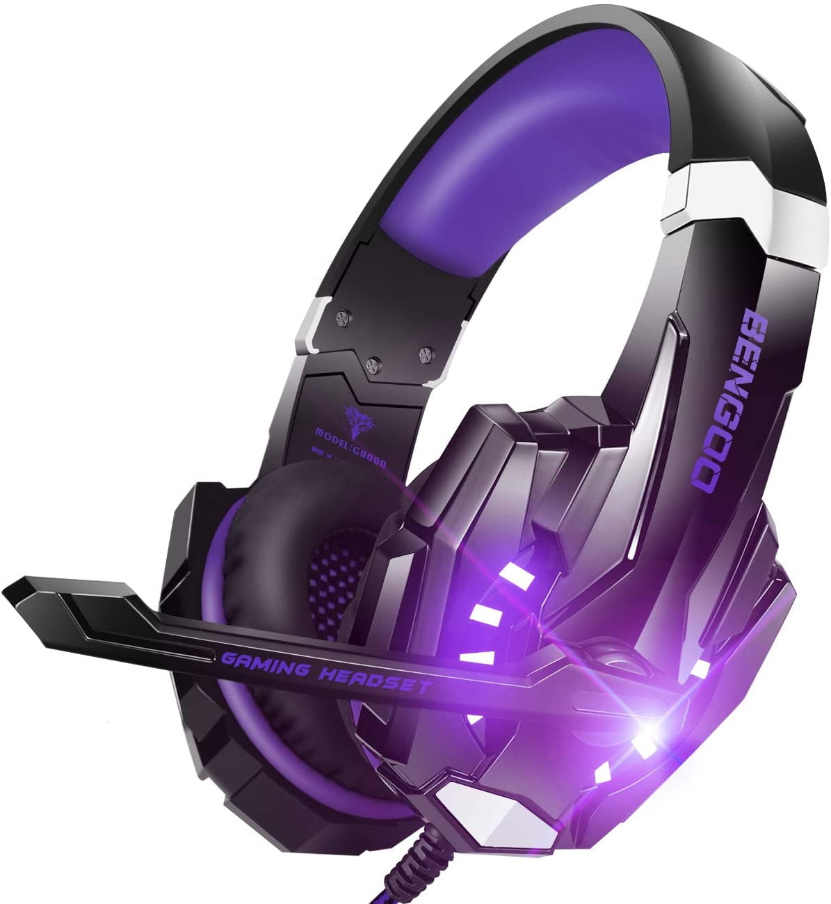 BENGOO G9000 Stereo Gaming Headset for PS4, PC, Xbox One ...