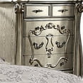 thumbnail image 3 of ACME Versailles Wood 5-Drawers Bedroom Chest in Antique Platinum and Gray, 3 of 5