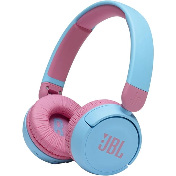 JBL JR310BT Kids Wireless On-Ear Headphones - Blue (Sold without manufacturer warranty)