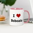 thumbnail image 3 of CafePress - I Love Bobcats Mug - 11 oz Ceramic Mug - Novelty Coffee Tea Cup, 3 of 4