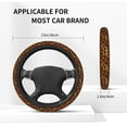 thumbnail image 5 of XMXY Car Steering Wheel Cover, Thanksgiving Maple Non-Slip Jeep Truck Universal Elastic Steering Wheel Protector 15 inch, 5 of 8