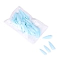 thumbnail image 1 of Guardurnaity 1 juego de prensa en las uñas, almendra, cobertura completa, suministros de salón, kit de manicura Arte de uñas No.11 lago de hielo azul, 1 of 6