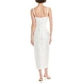 thumbnail image 2 of Amanda Uprichard womens  Monica Jacquard Floral Midi Dress, xs, White, 2 of 3