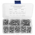 thumbnail image 1 of 200 Piezas Tornillos De Cabeza Hueca Hexagonal Acero Inoxidable 304 Accesorios De Hardware En Caja M3 Bling Bling, 1 of 12