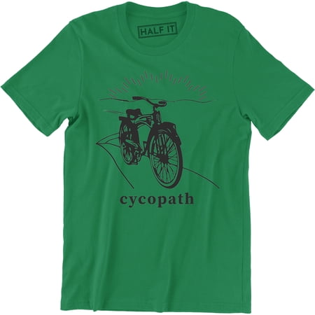 Cycopath Men s Bicycle Bikerider Psychopath Cycling Sports Road Mountain T-Shirt price history on PriceWatchPro