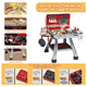thumbnail image 3 of "Juguete De Barbacoa Parrilla Asador Bbq Cocinita Niños 41pzs Belug  Color Rojo ", 3 of 4