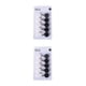 thumbnail image 4 of Moyic 10 ganchos adhesivos para pared: elegante, fuerte capacidad de carga, fácil instalación, gancho autoadhesivo, negro y blanco. Negro+Blanco 2piezas, 4 of 6