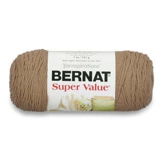 Bernat Maker Home Dec Lilac Fence Varg Yarn - 2 Pack of 250g/8.8oz - Cotton  - 5 Bulky - 317 Yards - Knitting/Crochet