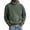 Army Green, variant on Men's Hooded Pullover with Pocket, Long Sleeve Fleece Sweatshirt, Casual Workout Top for Fall Fashion, Christmas Gift, Gym, Streetwear and Weekend Activities,Brown,XL