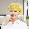 thumbnail image 2 of LShunze Adjustable Chef Cap Mesh Cooking Hats Unisex Food Service Hair Nets Washable Bakery Hat Reusable Restaurant Beanie, 2 of 9