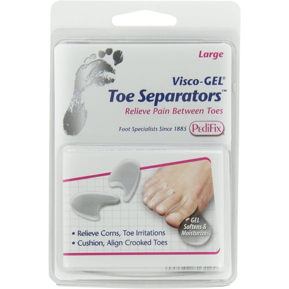 Pedifix Visco Gel Toe Separators Small 2 Count, 1 Ea..