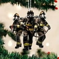 thumbnail image 5 of 2D Firefighter Acrylic Display, Wall Hanging decor, Hanging Wall decor, 3X4 in, Random Chain, 1 Pc, Home Wall decor, 5 of 8