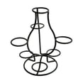 thumbnail image 1 of Expositor de globos con base de bola, centro de mesa decorativo, soporte para exhibición de huevos Negro, 1 of 9