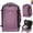Pink, variant on Airline Approved Travel Backpack with USB Port, 30L Waterproof Carry On Personal Item Bag 18x14x8  for Men Women, 13 Pockets Laptop Weekender Backpack, Daypack for Business Travel Gym,Pink