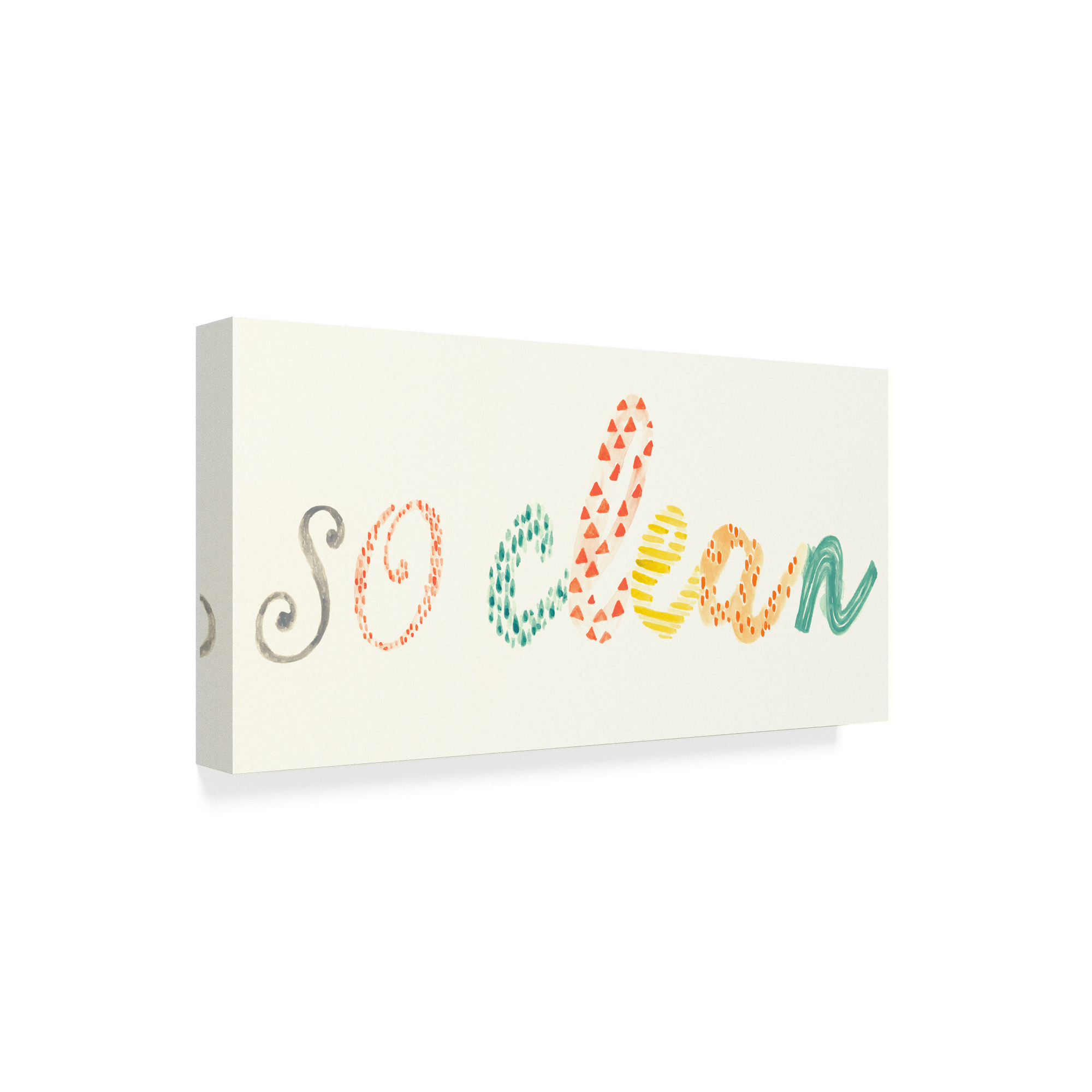 Trademark Fine Art 'Fresh And Clean II' Canvas Art by June Erica Vess
