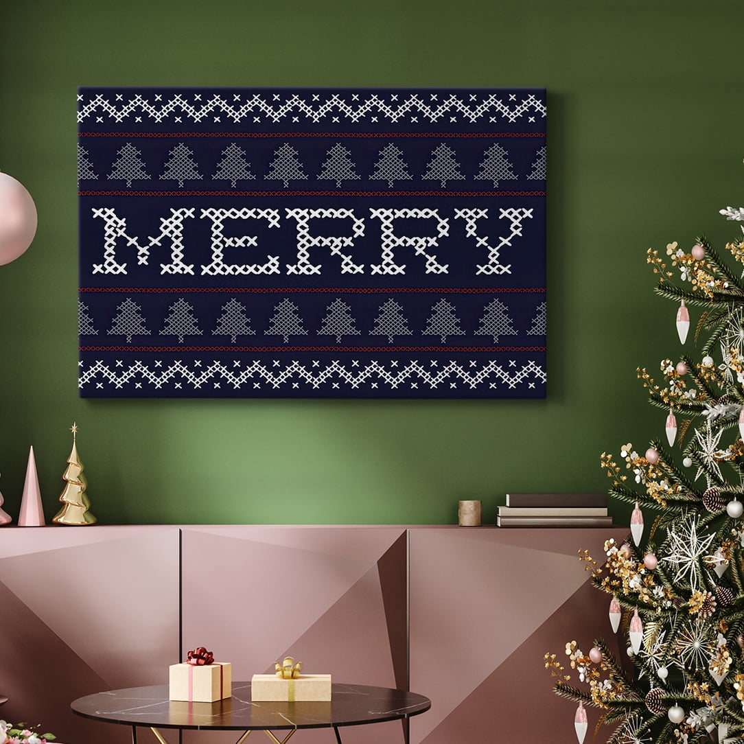 Merry Sweater- Gallery Wrapped Canvas