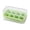 Green, variant on Ice Making Box with Lid, 4 Cavity Cuboid Ice Cubes Homemade Mold, for Household Kitchen Summer Travel Picnic Beverage, Green