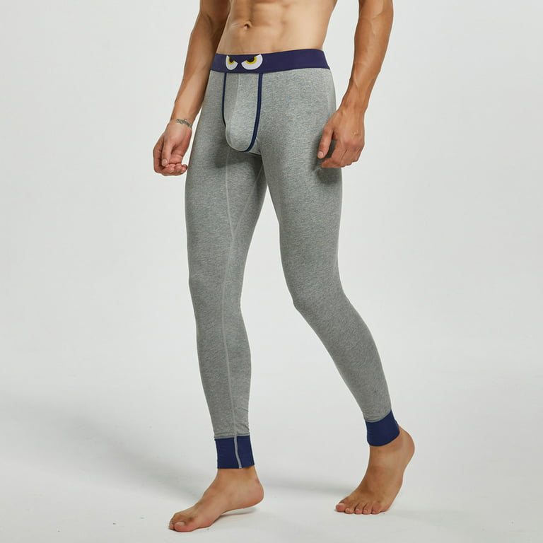 Men's Thermal Underwear Pants, Warm Long Johns Leggings Base Layer