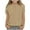 Khaki, variant on fatyb Girls Eyelet Shirts Short Sleeve Crewneck Blouse Hollow out Kids Casual Summer Tops 3-12 Years