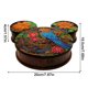 thumbnail image 2 of Caja de madera DIY Diamond Painting Kit organizador de joyas para adultos y niños (pájaro de flores), 2 of 9