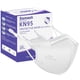 thumbnail image 1 of Máscaras respiratorias desechables Semask KN95, paquete de 25 unidades, color blanco, 1 of 6