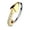Gold, variant on Nose and Cartilage Bendable Hoop Ring with CZ Paved Arrow Surgical Steel 20g-18g