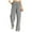 Black, variant on SNKSDGM Women's Plus Dress Pants Women Petite Short Length Slacks Linen Pants Women Petite Short Women's Casual Plaid Print Elastic Waist Drawstring Pants Comfy Trousers