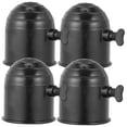 thumbnail image 4 of FRCOLOR 4pcs Trailer Hitch Ball Cover Tow Ball Protect Cap Towball Protector Cap, 4 of 8