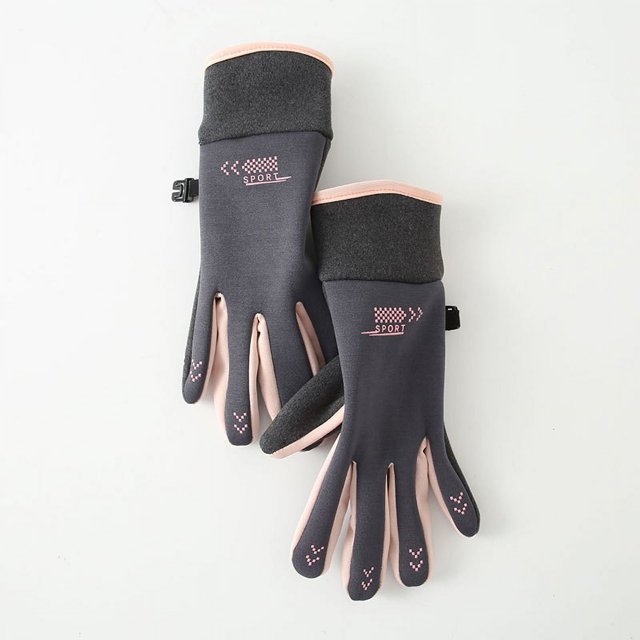 Guantes térmicos de otoño e invierno para mujer, ligeros, resistentes al viento, para ciclismo, antideslizantes, con pantalla táctil, a prueba de frío, para deportes al aire libre