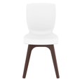 thumbnail image 5 of Compamia Mio Dining Side Chair in Brown and White, 5 of 6