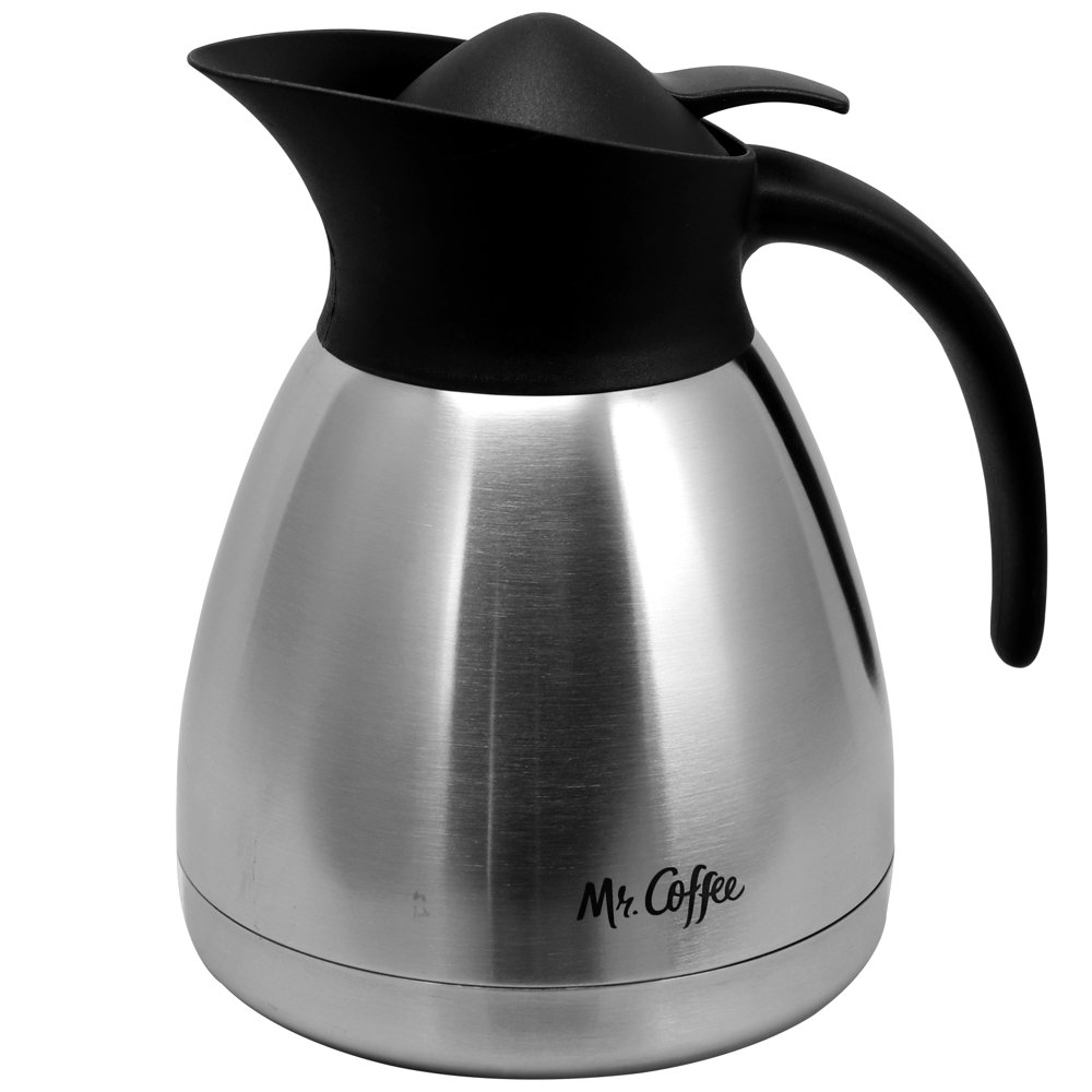 Mr Coffee Cache 1.5 Quart Double Wall Vacuum Sealed Coffee Pot